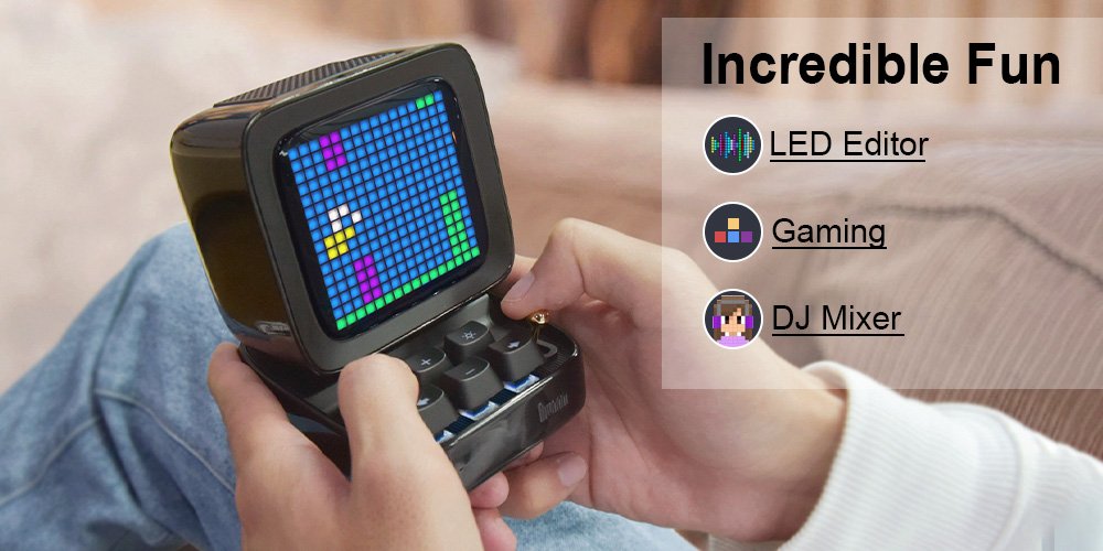 Divoom Ditoo-Plus Retro Speaker Divoom Ditoo-Plus Retro Speaker