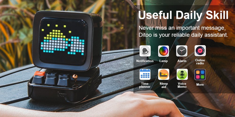 Divoom Ditoo-Plus Retro Speaker Divoom Ditoo-Plus Retro Speaker