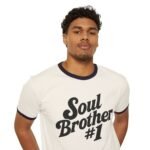 Soul Brother #1 Ringer T-Shirt - Image 4